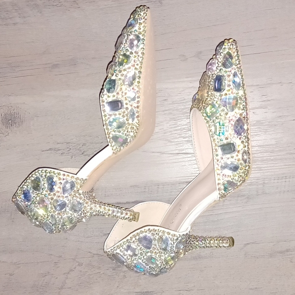 Crystal Queen Rhinestone Heels - Picture 7 of 8